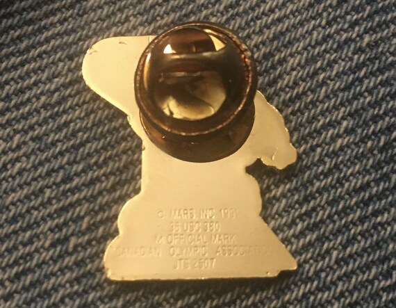 Pin's Olympique Albertville 1992 – Sponsor Bausch & Lomb – Rare – Jeux Olympiques