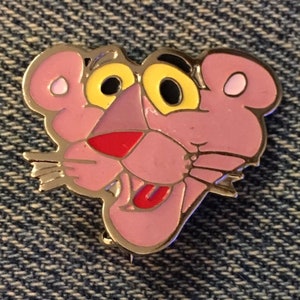 Pink Panther Collector Brooch Pin ~ UAC~United Artists Cartoon ~ 1980 Vintage