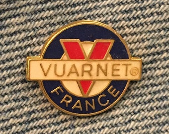 Vuarnet France Eye Wear Company Advertising Pin ~ Sunglasses ~ Logo