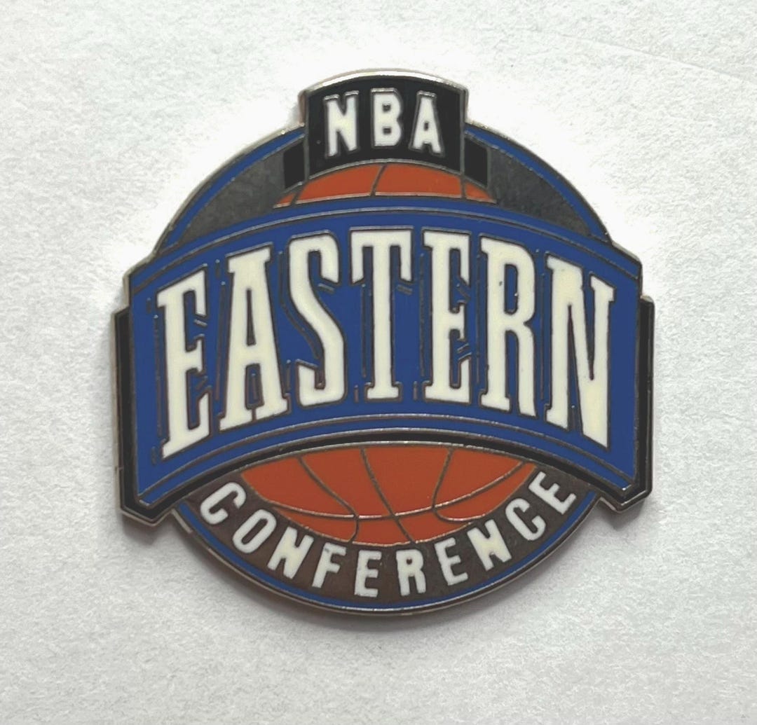 NBA Lapel Pin ~ Eastern Conference ~ 1994 Vintage ~ by Peter David