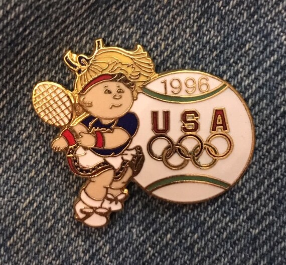 Pin Ol mpico de Tenis 1996 Atlanta Ni os Ol mpicos Olympikids