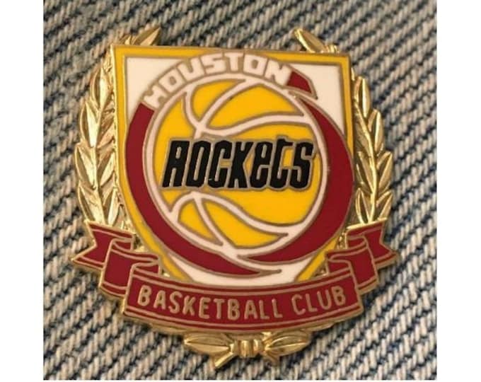 Houston Rockets Pin ~ 1994 NBA ~ Basketball Club Collection by Peter Davis Inc.