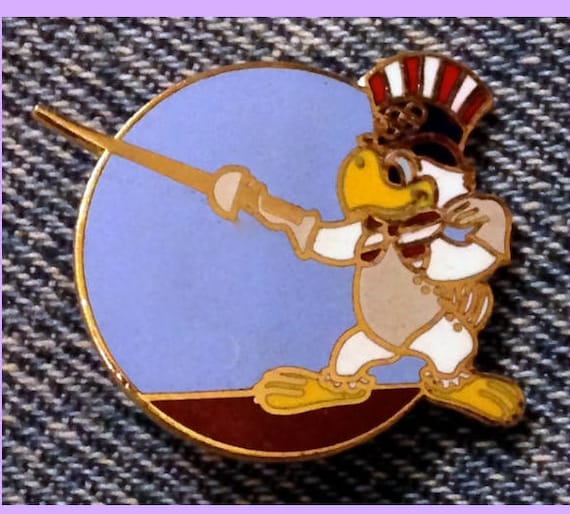 フェンシング オリンピック ブローチピン ~ 1984 ~ ロサンゼルス ~ LA