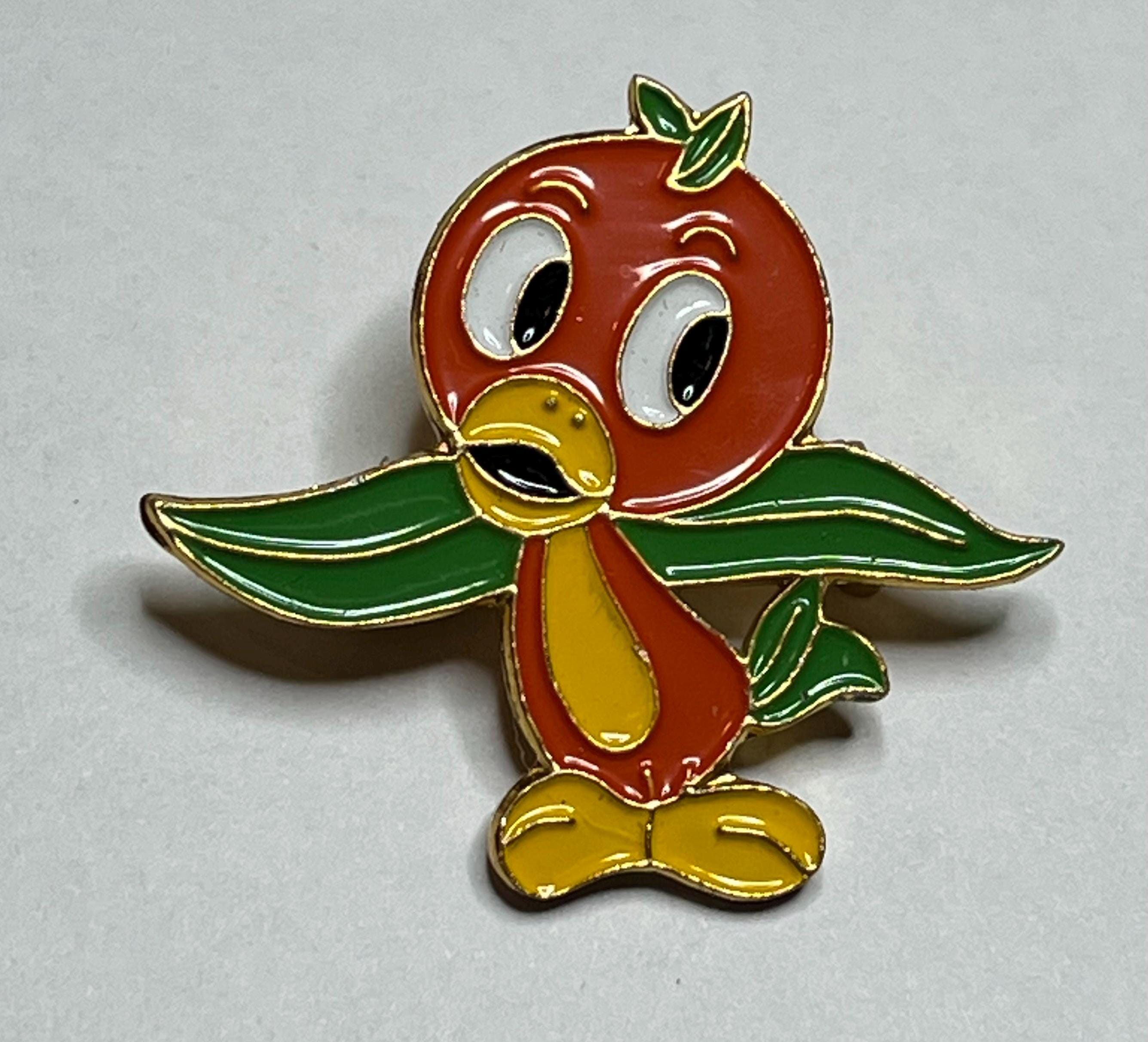 Disney Pin ~ Orange Bird ~ Original Vintage 1970's ~ Sunshine