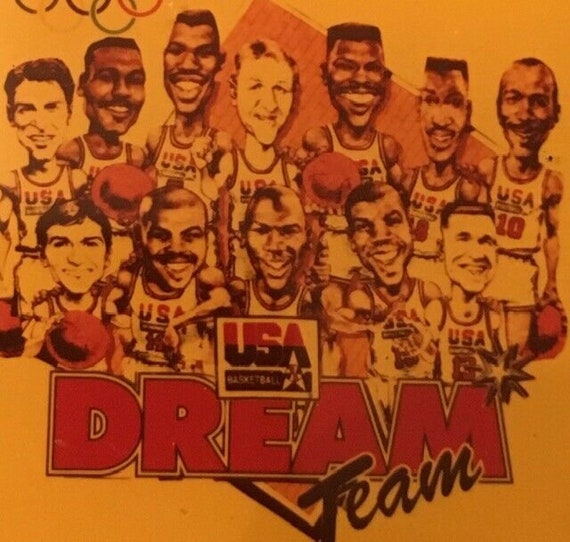 5 Pin Set ~ 1992 Barcelona Olympic Dream Team ~ Star Collection