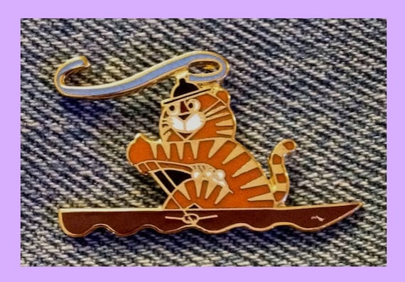 Ornement Mascotte Hodori Tigre - Jeux Olympiques De Séoul 1988 - Marque Slooc - Occasion Collection