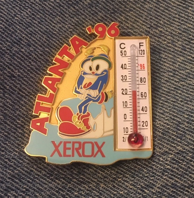 アトランタ 1996 ゼロックス オリンピック ピンバッジ、マスコット