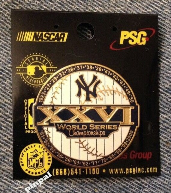 2000 World Series Pin ~ New York Yankees ~ 26 Championships