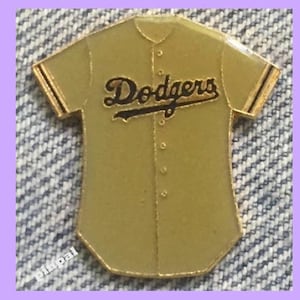 Los Angeles Dodgers Anstecknadel ~ 1985 Vintage ~ Peter David ~ MLB ~ Baseball Jersey ~ Away