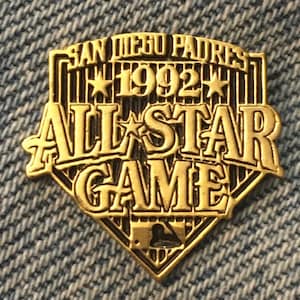Pin de solapa de los Padres de San Diego - Juego de Estrellas de 1992 - MLB - Béisbol