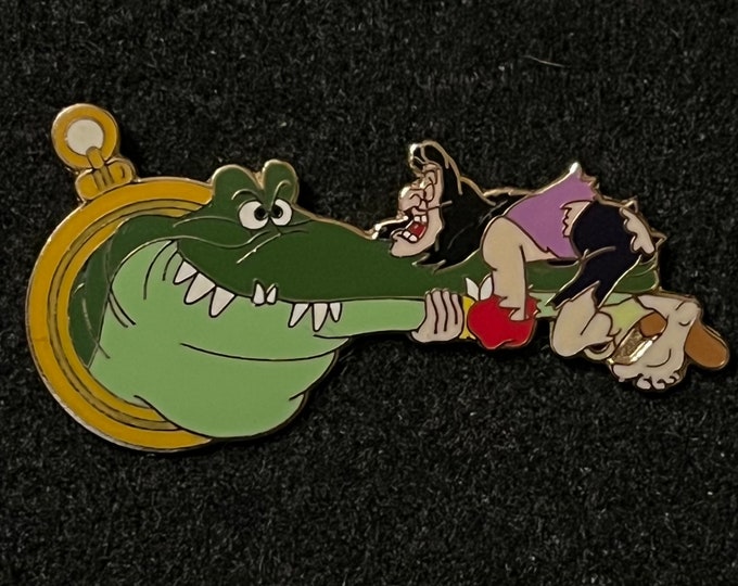 Croc & Captain Hook Disney Pin ~ MGM Event ~ Release 2001