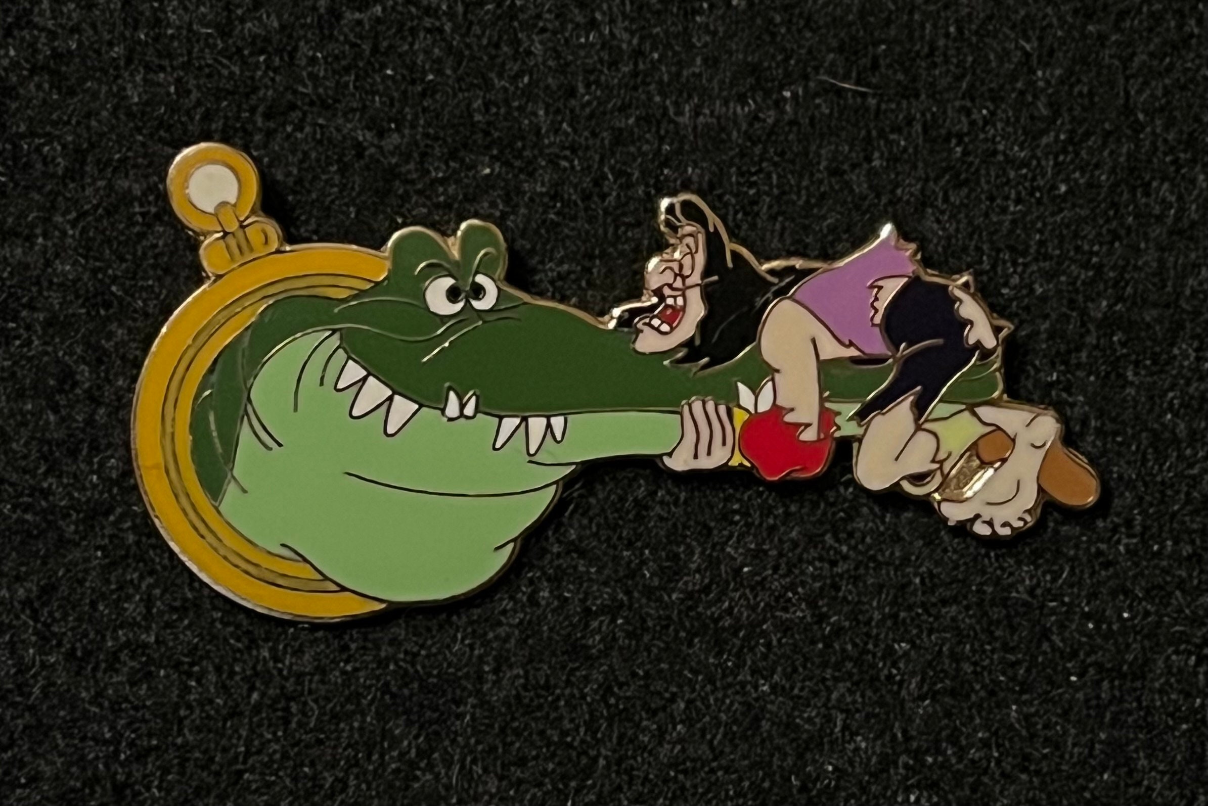 Croc & Captain Hook Disney Pin ~ MGM Event ~ Release 2001