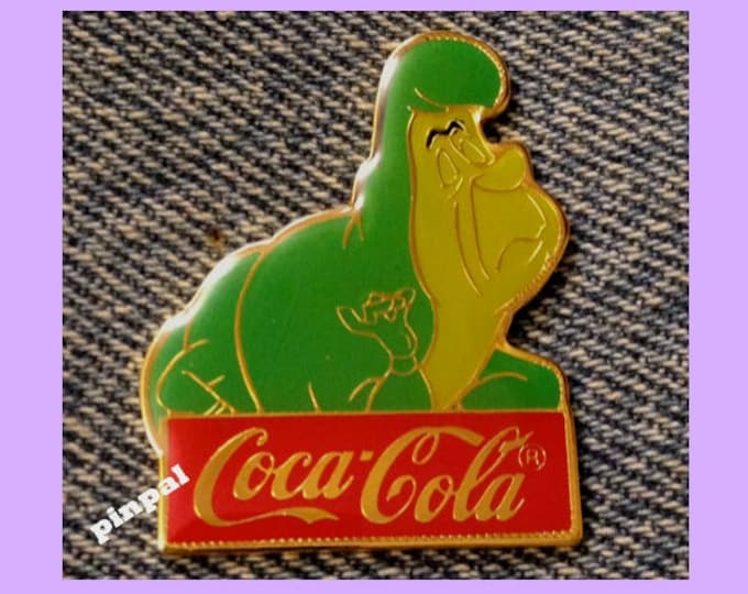 Disney Pin ~ Caterpillar ~ Alice in Wonderland Movie ~ 15th anniversary ~ WDW ~ 1986 ~ Coca Cola ~ Coke