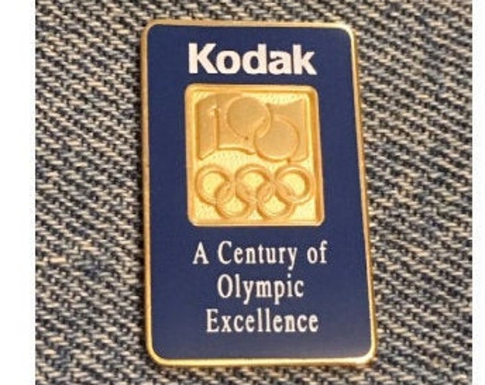 1996 Olympic Lapel Pin ~ Kodak ~ Official Sponsor Atlanta Summer Games ~ Image 3 of 9