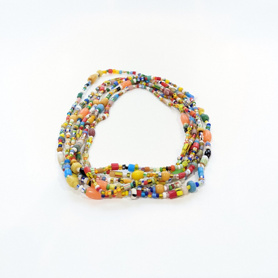 Authentic African Christmas Beads 23mm 36 Strand 23m Etsy