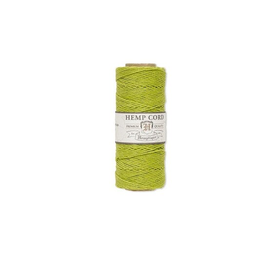 62.48m WHITE hemp cord hemptique 1mm Diameter 20 Pound Test 205 ft