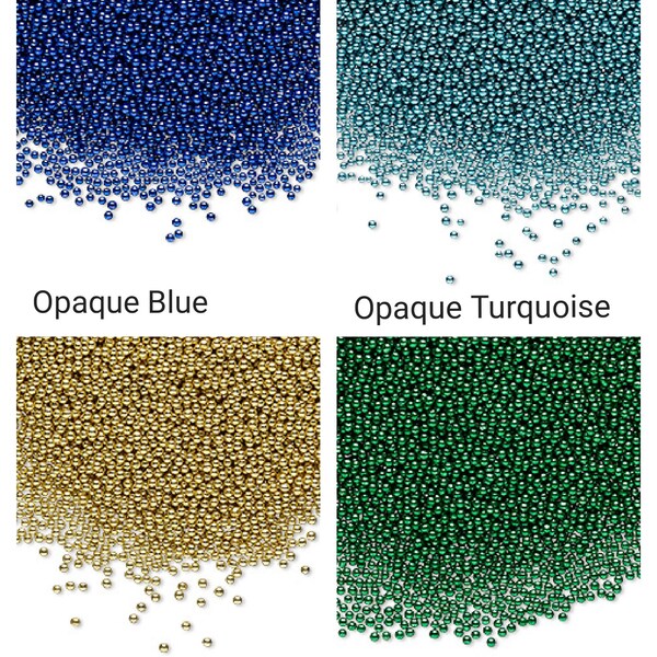 Micro Glass Beads Etsy