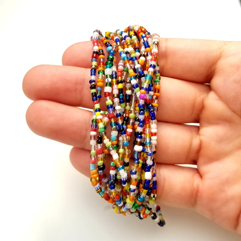 Authentic African Christmas beads 23mm 36 strand 23m Etsy