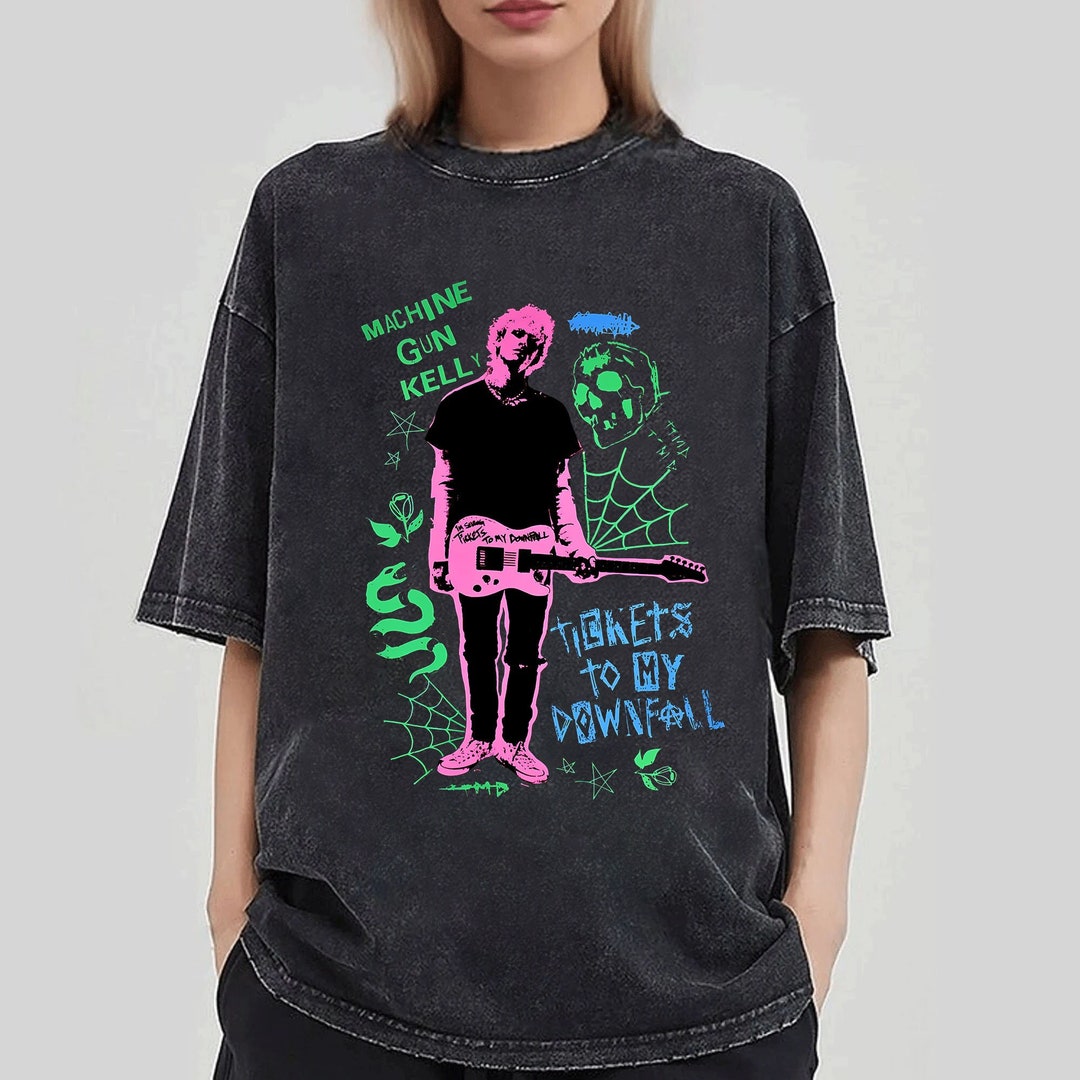 Vintage Machine Gun Kelly Shirt Rock Music Tshirt Machine Etsy