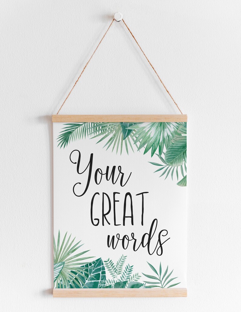 Your Text Here Custom Print Custom Quote Printable Flowers | Etsy