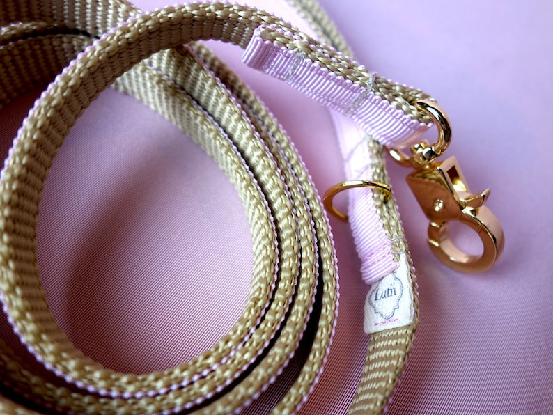 Dog Leash Best Small Dog Leash Expensive Designer Hardware Etsy