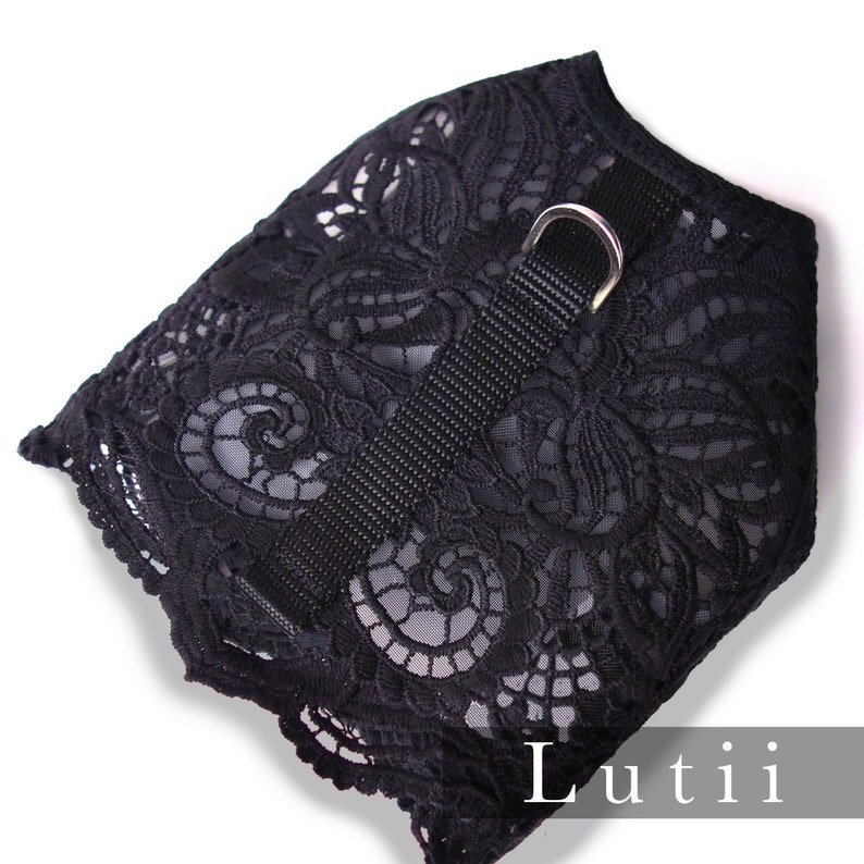 Dog harness lace vest harness yorkie harness small dog harness Etsy