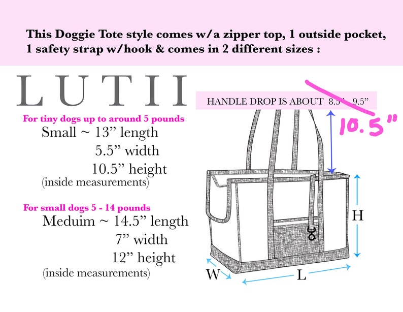 summer dog tote, dog bag, dog tote bag, dog purse, pet tote, airy fabric non-overheating, Lux lace sheer pet carrier-handmade by Lutii. image 9