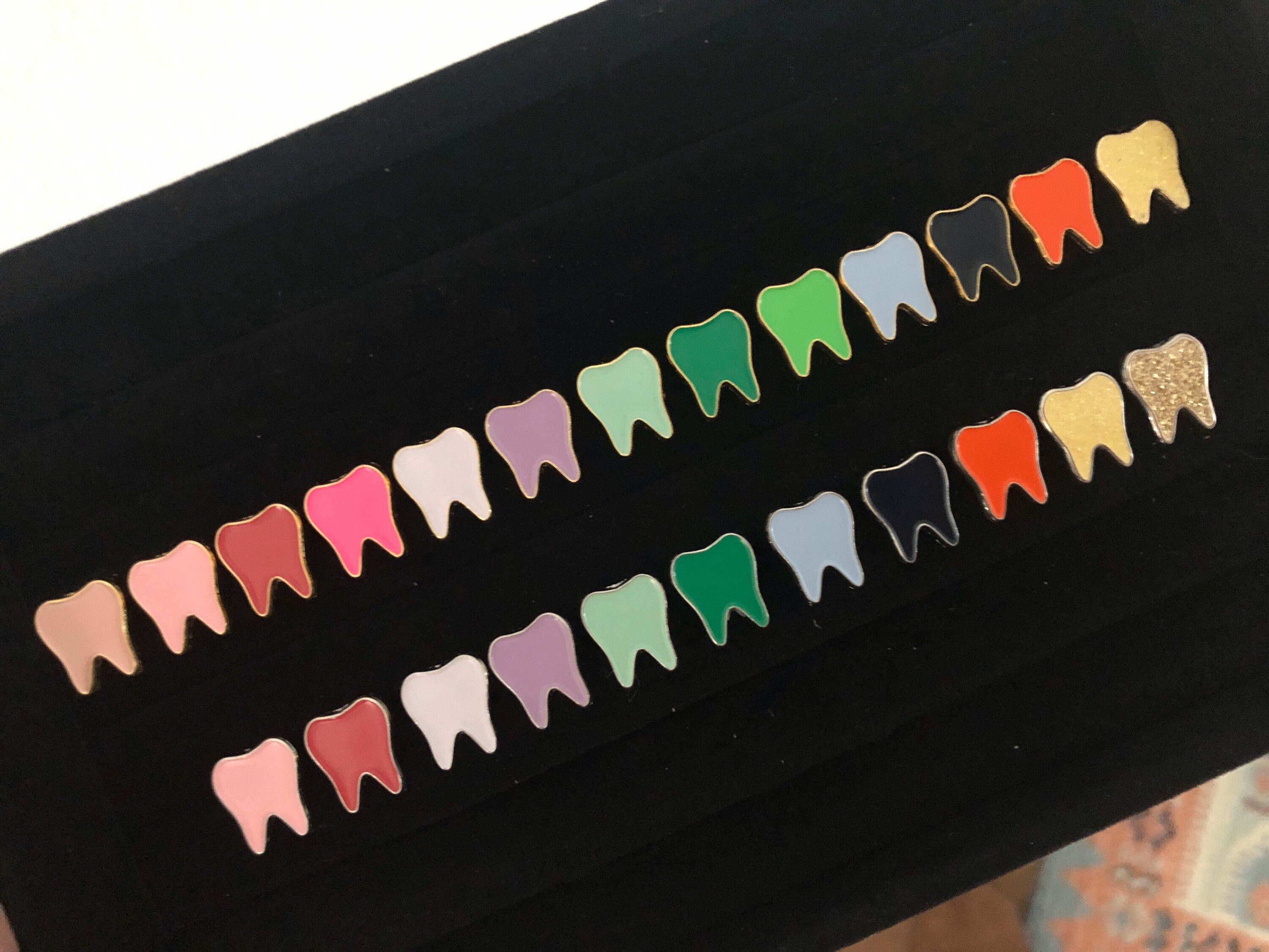 Tooth Pins for Scrubs White Coat Dental Pins Dentist Etsy UK