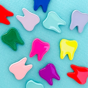 Tooth Pins for scrubs, white coat, dental pins, dentist, dental hygienist dental assistant dentistry gift enamel pin, teeth
