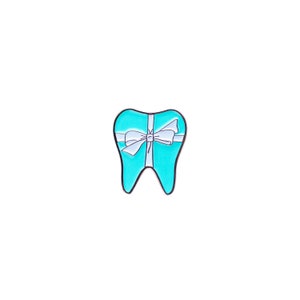 Present Tooth Pin dentist dentistry dental assistant dental hygienist gift