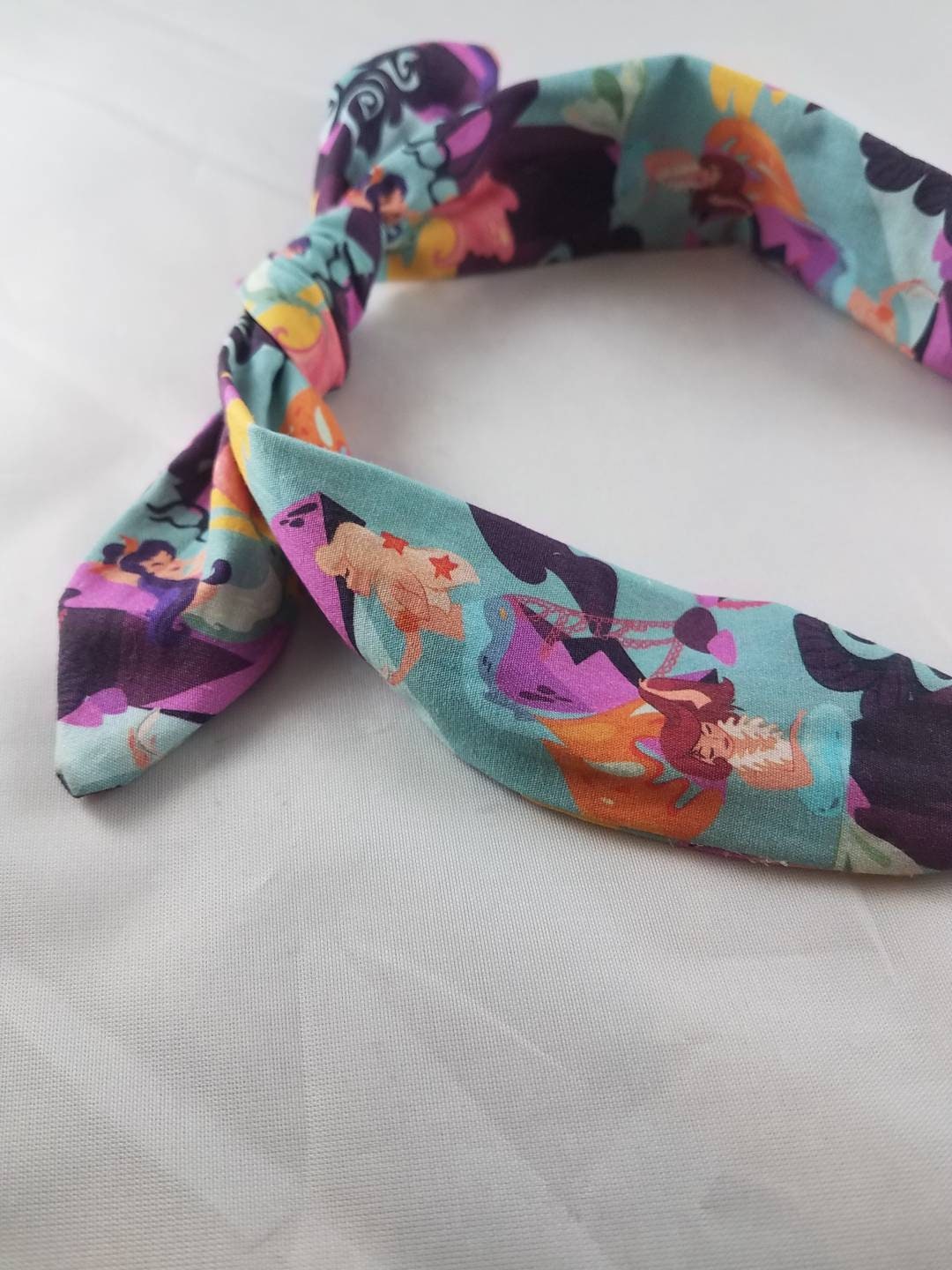 Mermaid Lagoon Knotty Bow Headband | Etsy