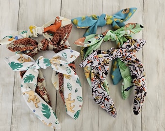 King of Lions Knotty Bow Headband