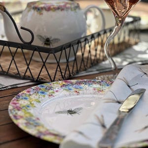 Wild Summer and Buzzing Bee Side Plate