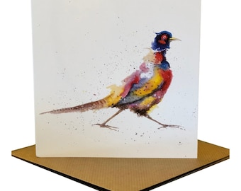 Five Pheasant Greetings Cards