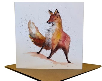 Five Fox Greetings Cards