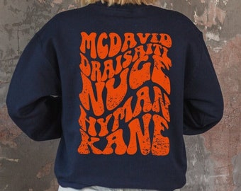 Edmonton Oilers, NHL Sweater, Hockey Fan Gift, Dad Sweatshirt, Gameday Sweatshirt, Hockey Sweatshirt, Crew neck sweatshirt, NHL, Winner Gift