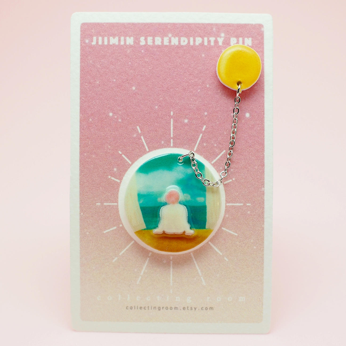 BTS Jimin Serendipity Pin Bts Pin Kpop Pin Jimin Etsy