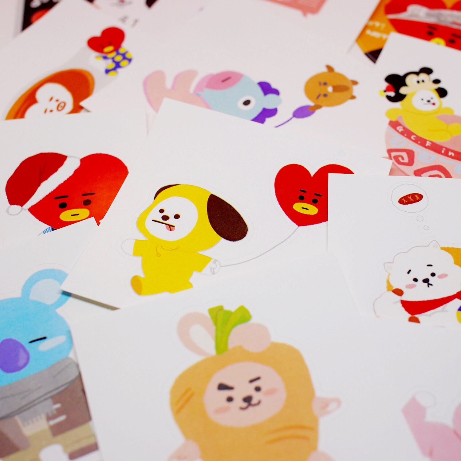 BTS BT21  BT21 Stickers  Set BTS Sticker  BT21 Stickers  Kpop 