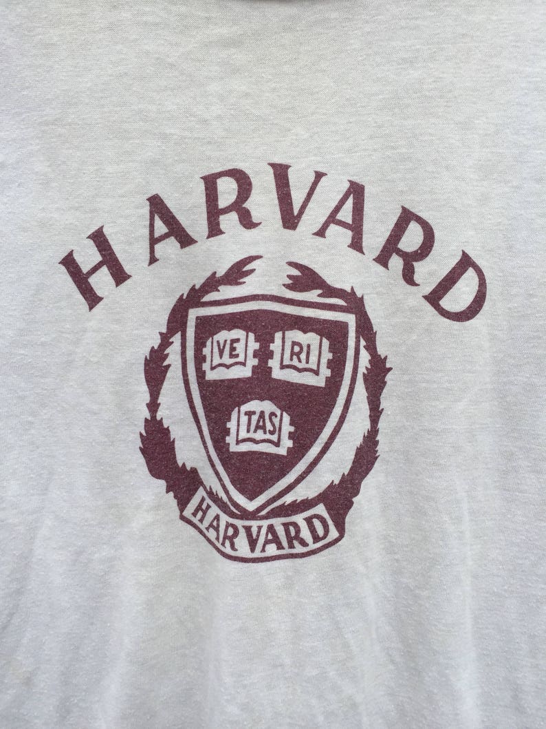 RARE Vintage Champion bluebar Harvard University