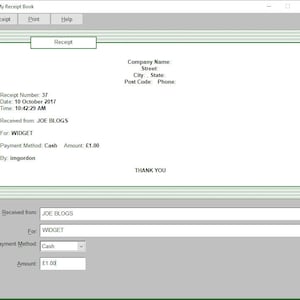 Elevate Your Business with User-Friendly Receipt Forms: Windows 10 Software for Seamless Transactions