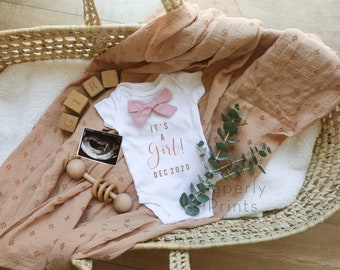 it's a girl announcement gifts