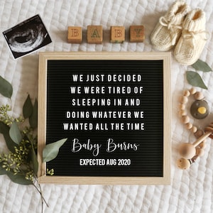 Edit-Yourself Pregnancy Announcement for Social Media, Gender Neutral Baby Announcement, Digital File, Birth Announcement, cream booties