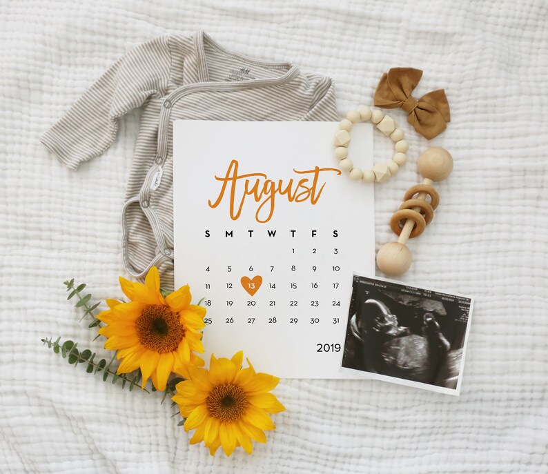 Social Media Pregnancy Announcement Baby Announcement Etsy