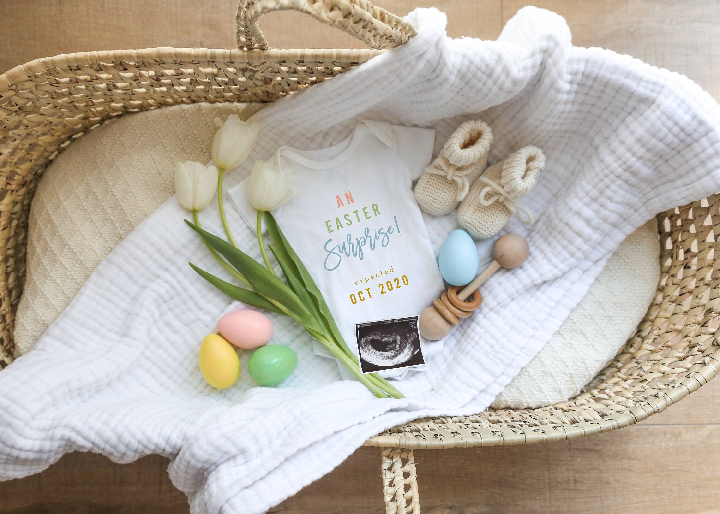 Easter Pregnancy Announcement Social Media Pregnancy Etsy