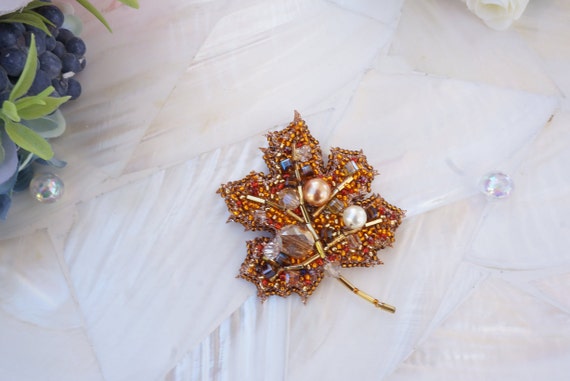handmade brooch