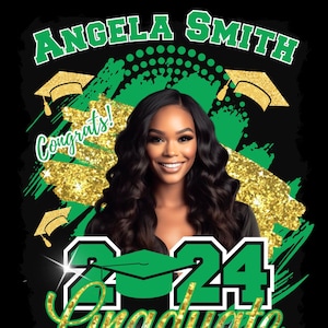 8 Editable Canva templates, Canva Pro, t-shirt design, graduation shirts, Sublimation, DIY, digital files, Class of 2024, Grad templates