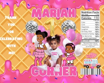 7 Editable Grace's Corner party favors Bundle, Canva PRO
