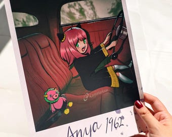 Anya Forger SPY x FAMILY art print