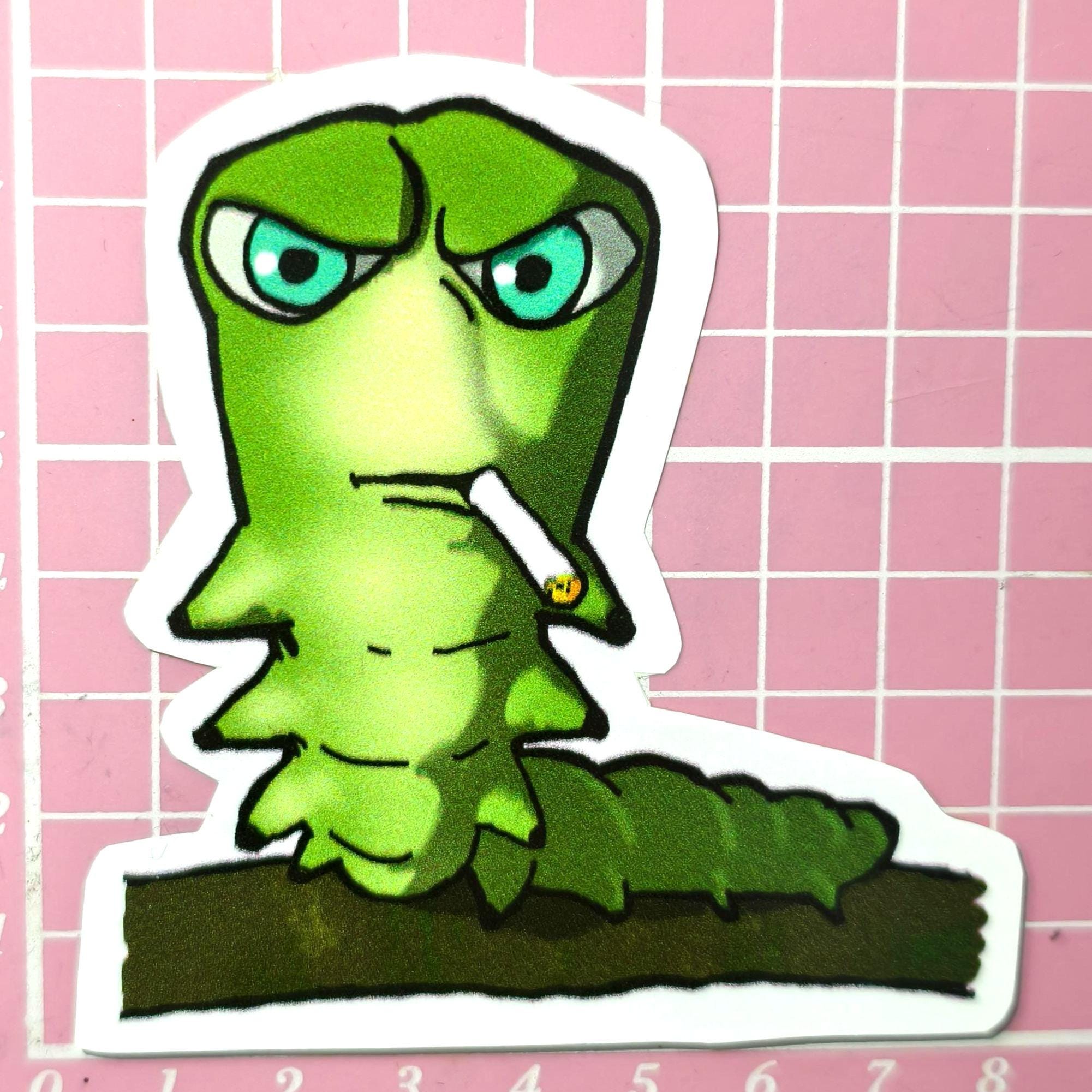 caterpillar with a cigarette meme Create "meme cigarette, The green worm with a cigarette, the smoking caterpillar" i can't unsee that photo