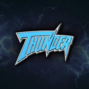 Thursday Night Thunder 1.75&quot; Enamel Pin